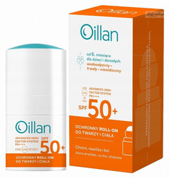 Oillan - Ochronny roll-on do twarzy i ciała