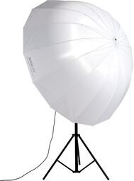 NanLite U-165DT - parasol transparentny, głąboki, 165cm