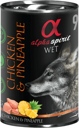 ALPHA SPIRIT Kurczak z ananasem 12x400g