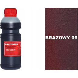 G13-11 BRĄZOWNIK Renoskór UNIWERSALNA FARBA do Skóry Licowej
