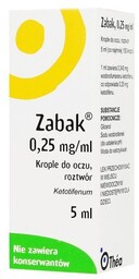 Zabak Krople do oczu