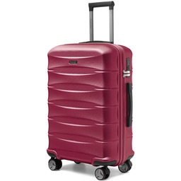 Walizka średnia Puccini Cairo - bordowy