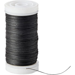 efco Aluminiowy drut florystyczny, czarny, 120