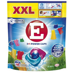Kapsułki do prania E 3+1 Power Caps Color