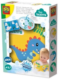 SES Książeczka do kąpieli  Kolorowanie wodą: Dinozaury