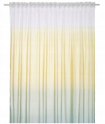 Ikea Glasort Firanka 1 sztuka Jasnożółty Szaroturkusowy 300x300