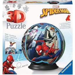 Puzzle 3D Kula: Spiderman
