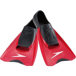Speedo Switchblade Fin, Black/Red, XX-Large