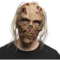 Maska lateksowa Zombie - 1 szt.