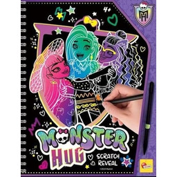 Lisciani Monster HIGH - książka z aktywnością rysunkową