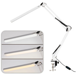 Lampka kosmetyczna biurkowa do manicure 12W biała MT-328