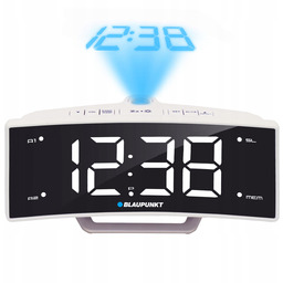 Blaupunkt Radiobudzik Projektor Radio Zegar CRP7WH