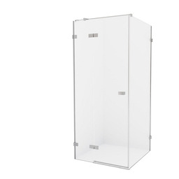 Chromowana kabina prysznicowa lewa 120x100 EXK-1509 Avexa New