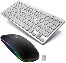 Uniwersalna Klawiatura Bezprzewodowa Bluetooth do iPad iMac iOS