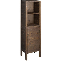 BRAND słupek wysoki, 40x140x30cm, prawy, świerk bejcowany BA043S