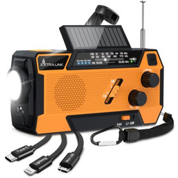 EXTRALINK Radio SR-4000 Analogowe Przenośne Pomarańczowo-czarny