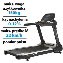 FINNLO Bieżnia elektryczna Maximum TR 8000 2940W 22km/h