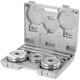 STC15 SZTANGIELKI W WALIZCE 2 x 7.5 KG