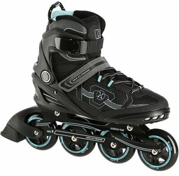 NILS EXTREME Łyżworolki NA9157 (rozmiar 41) Czarno-miętowy