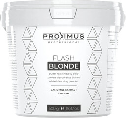 Proximus Flash Blonde Rozjaśniacz bezpyłowy do włosów 500g