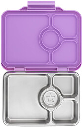 Lunchbox 4-komorowy Yumbox Pret ze stalową tacą -