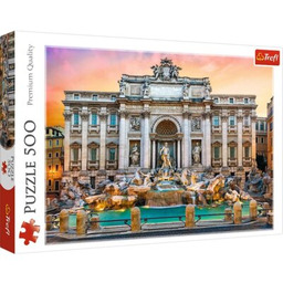 TREFL Puzzle Fontanna di Trevi Rzym 37292 (500