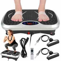 Platforma Wibracyjna Wibrująca Masażer 3D Fitness Z Linkami