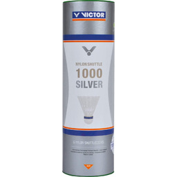 VICTOR Nylonowy piórnik Shuttle 1000 6 puszek, żółty/zielony