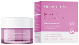 Krem-maska do twarzy na noc, Miraculum Collagen Pro-Skin,