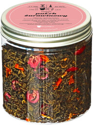 Herbata czerwona puErh ŻURAWINOWY najlepsza sypana 150g żurawiny