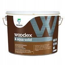 Teknos Woodex Aqua Solid 0,9l- Farba do drewna