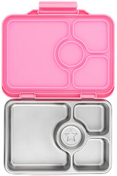 Lunchbox 4-komorowy Yumbox Pret ze stalową tacą -