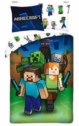 Pościel dziecięca Minecraft 140 x 200 cm Halantex