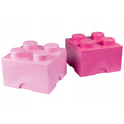 Lego Pudełko do przechowywania klocków 2szt (dwa odcienie