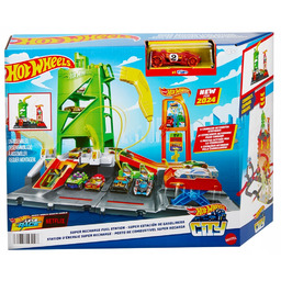 Hot Wheels City Superstacja ładowania samochodów