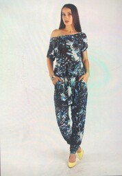 Kombinezon Letni Plus Size Prezent Dla Niej