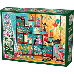 Puzzle, Święta oczami kota, 1000 el.