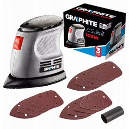 Szlifierka oscylacyjna delta 105W Graphite 59G335