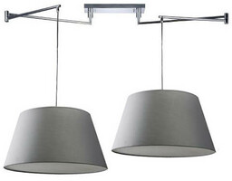 Azzardo Wisząca lampa kuchenna zestaw Natalia AZ1923+2xAZ2591 nad