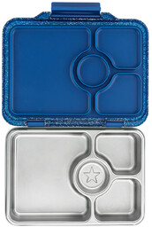Lunchbox 4-komorowy Yumbox Pret ze stalową tacą -