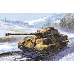 Italeri, Czołg King Tiger, Model do sklejania, 12+