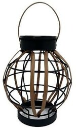 Lampa ogrodowa LED solarna wisząca KOSZYK