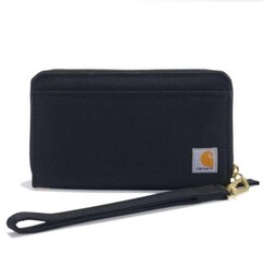 Portfel Carhartt Nylon Duck Lay-Flat Clutch Wallet BLACK