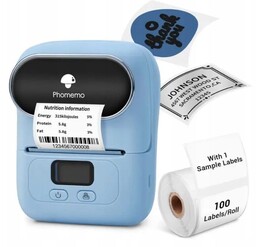 Phomemo M110 Drukarka Termiczna Bluetooth 20-50mm do Etykiet
