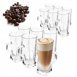Zestaw kubków do kawy latte szklanki wysokie Altom