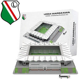 Stadion Piłkarski 3D Puzzle Legia Warszawa IM. Piłsudskiego