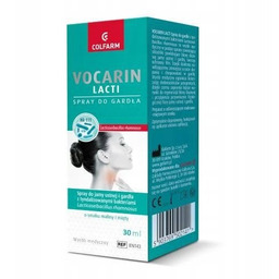 COLFARM Vocarin Lacti Spray do gardła o smaku