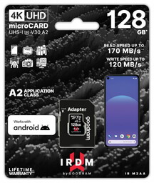 Goodram Karta pamięci microSD IRDM 128GB UHS-I U3