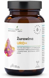 Aura Herbals Żurawina Uro+ 60 kapsułek