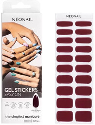 NeoNail Hybryda W Naklejce Do Manicure Gel Stickers